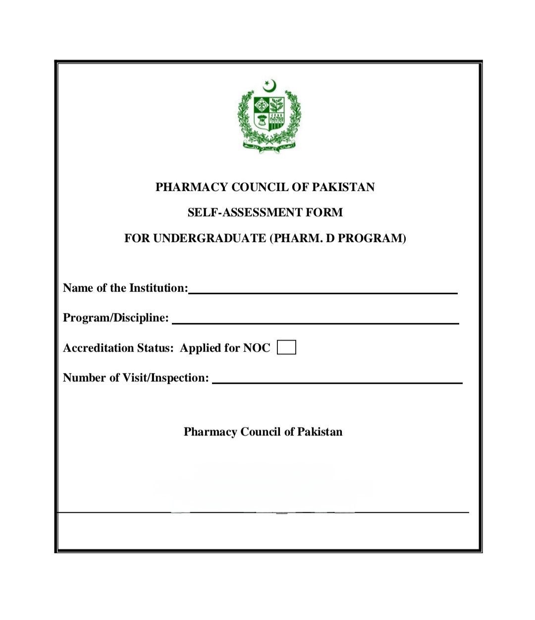 Pharmacy Council of Pakistan