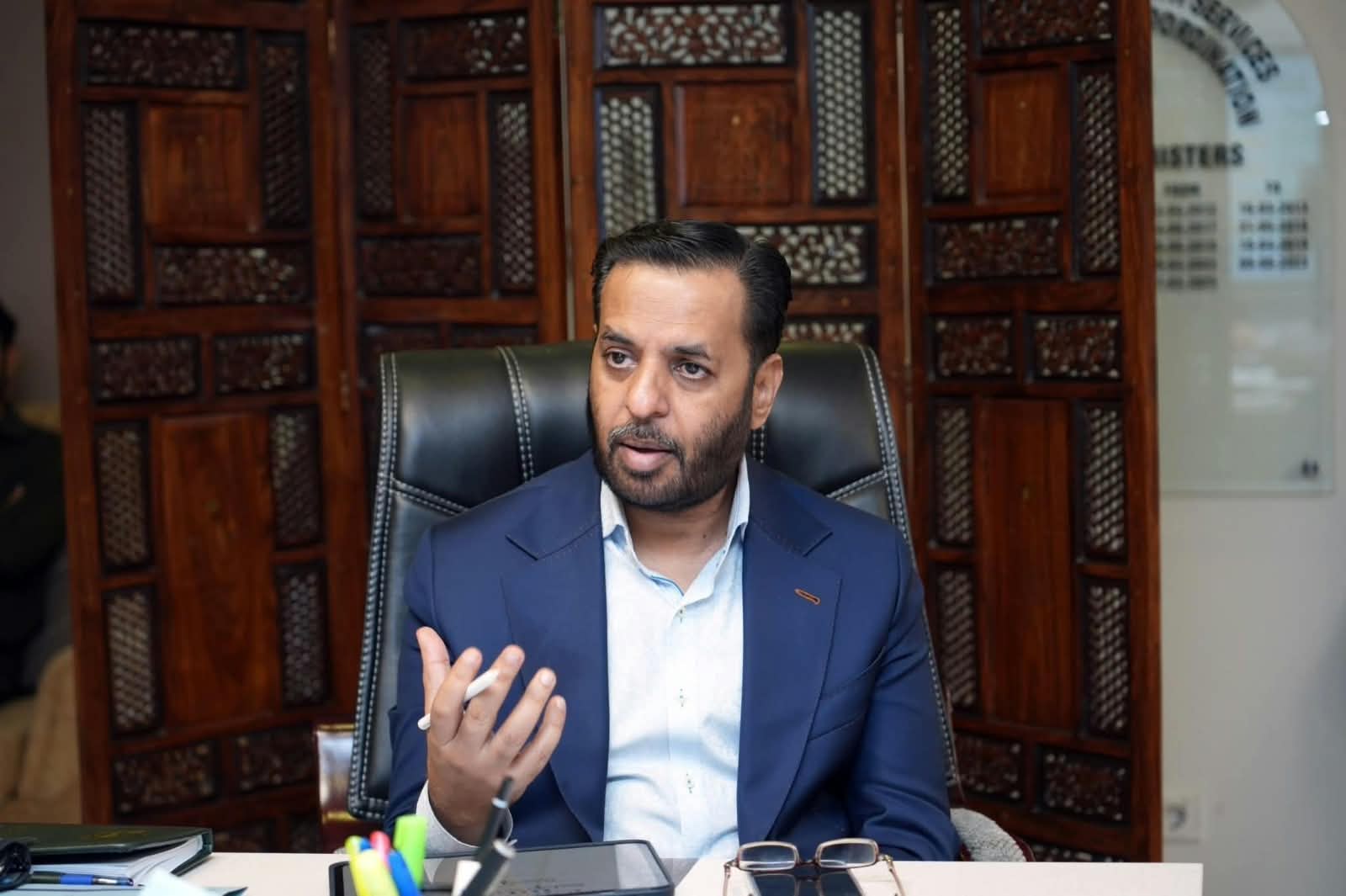 Detailed briefing to the Federal Minister for Health, Syed Mustafa Kamal, on the affairs of the Pharmacy Council.